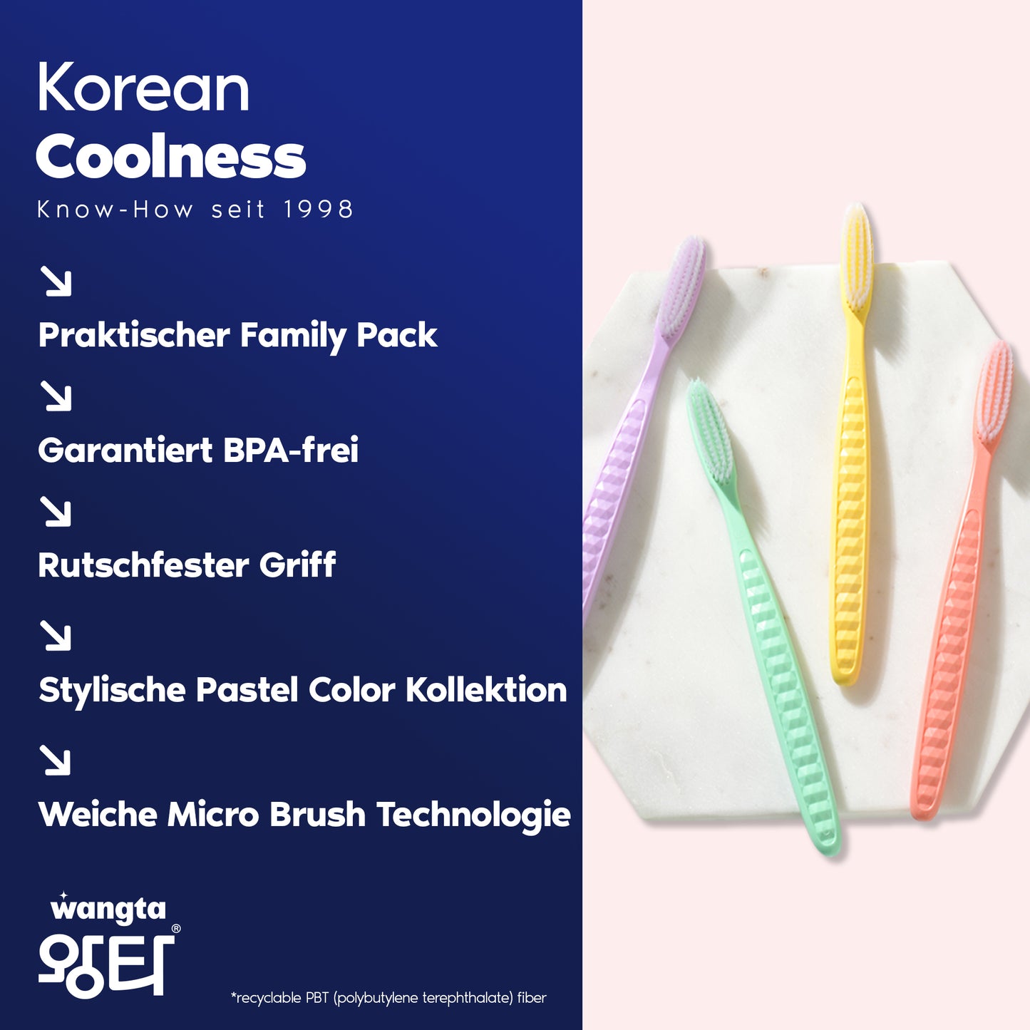 XL Zahnbürste Weich, White Pastel, Vorteilspackung