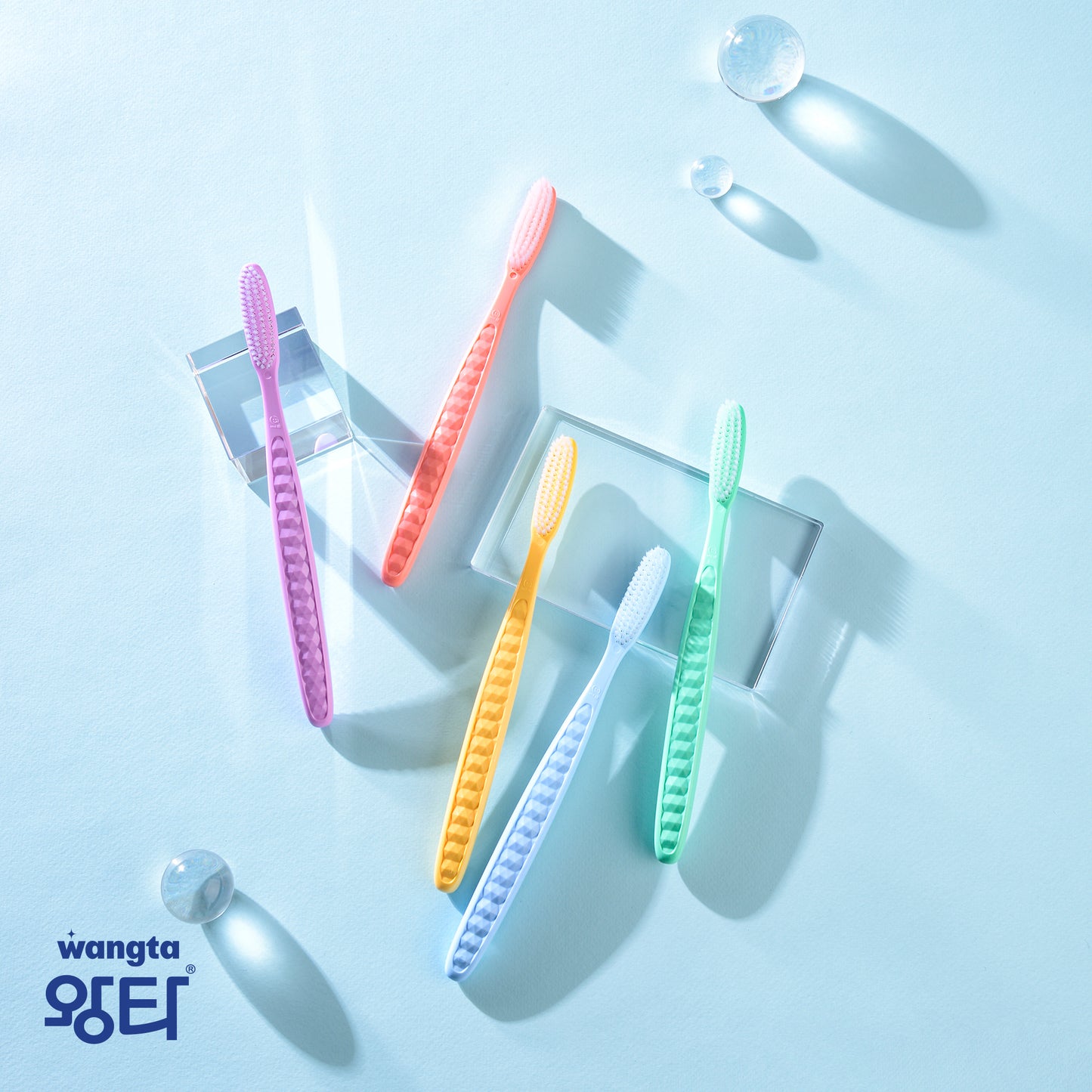 XL Zahnbürste Weich, White Pastel, Vorteilspackung