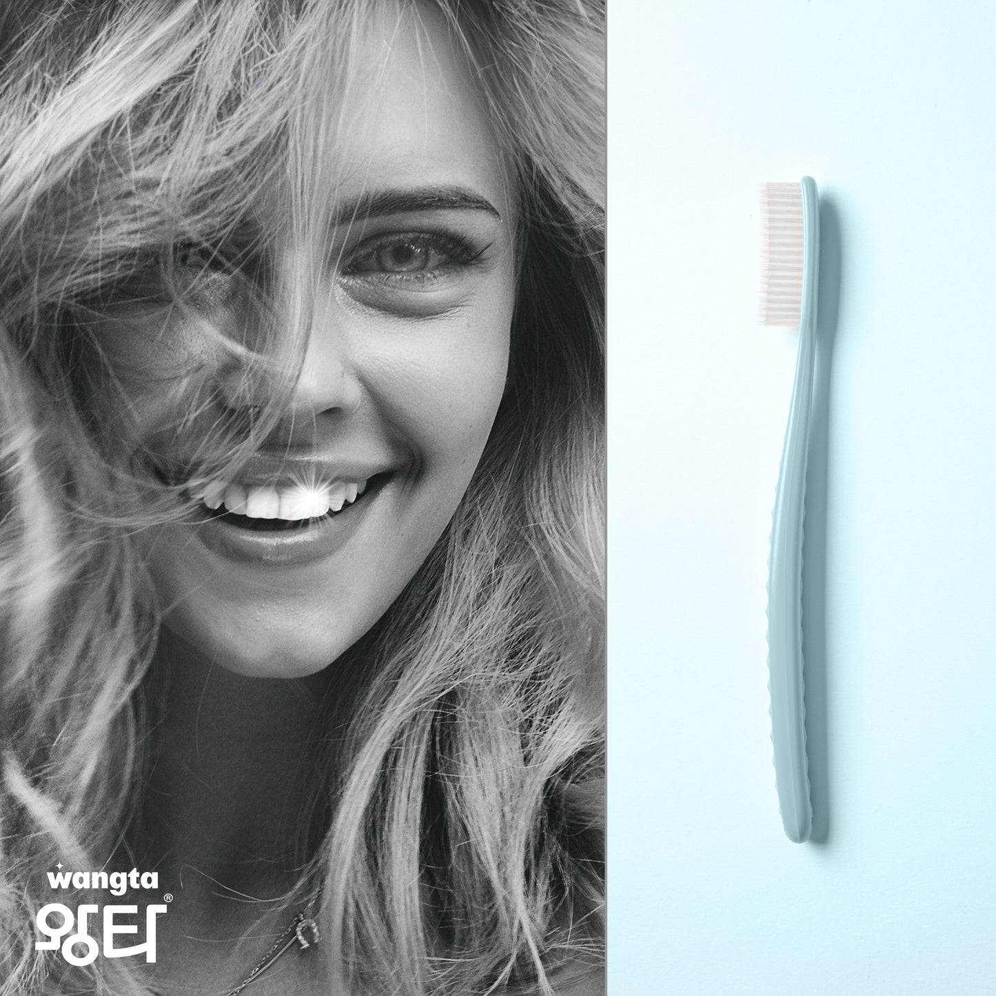 XL Zahnbürste Weich, White Stone, Travel Set