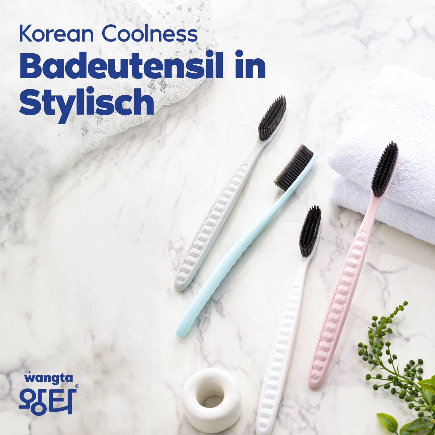 XL Zahnbürste Weich, Charcoal, Vorteilspackung