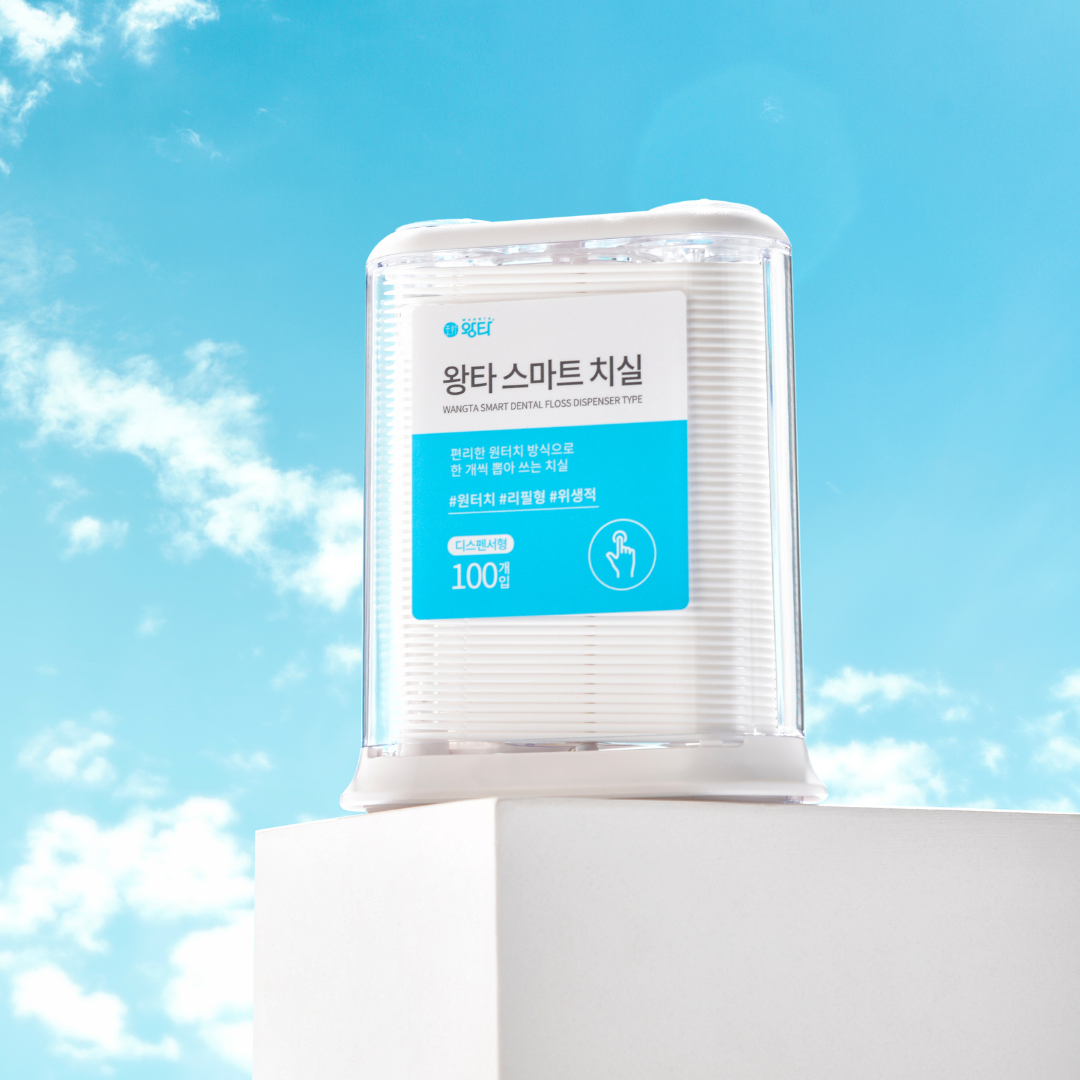 Zahnseide Dosierspender 100 Sticks + Refill 200 Sticks